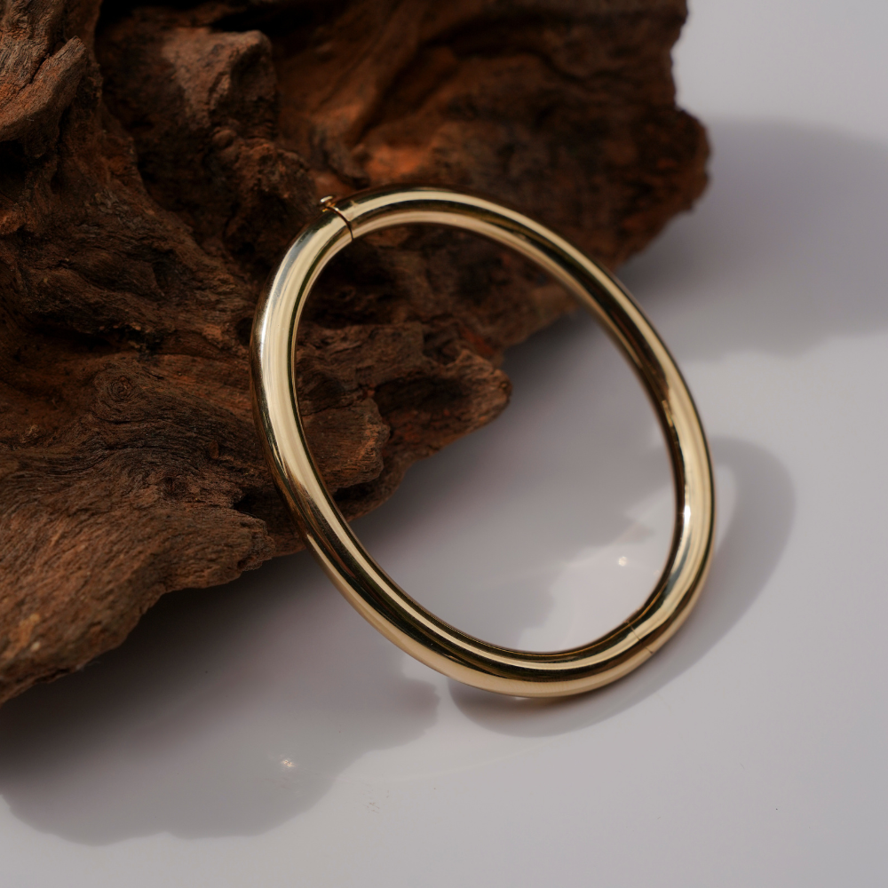 Pulseira Tubo em Ouro Amarelo