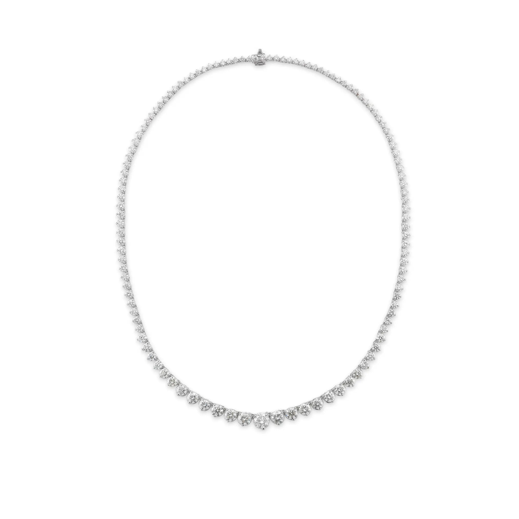 Colar Riviera Eloah de Diamantes Graduados-JJ Diamond