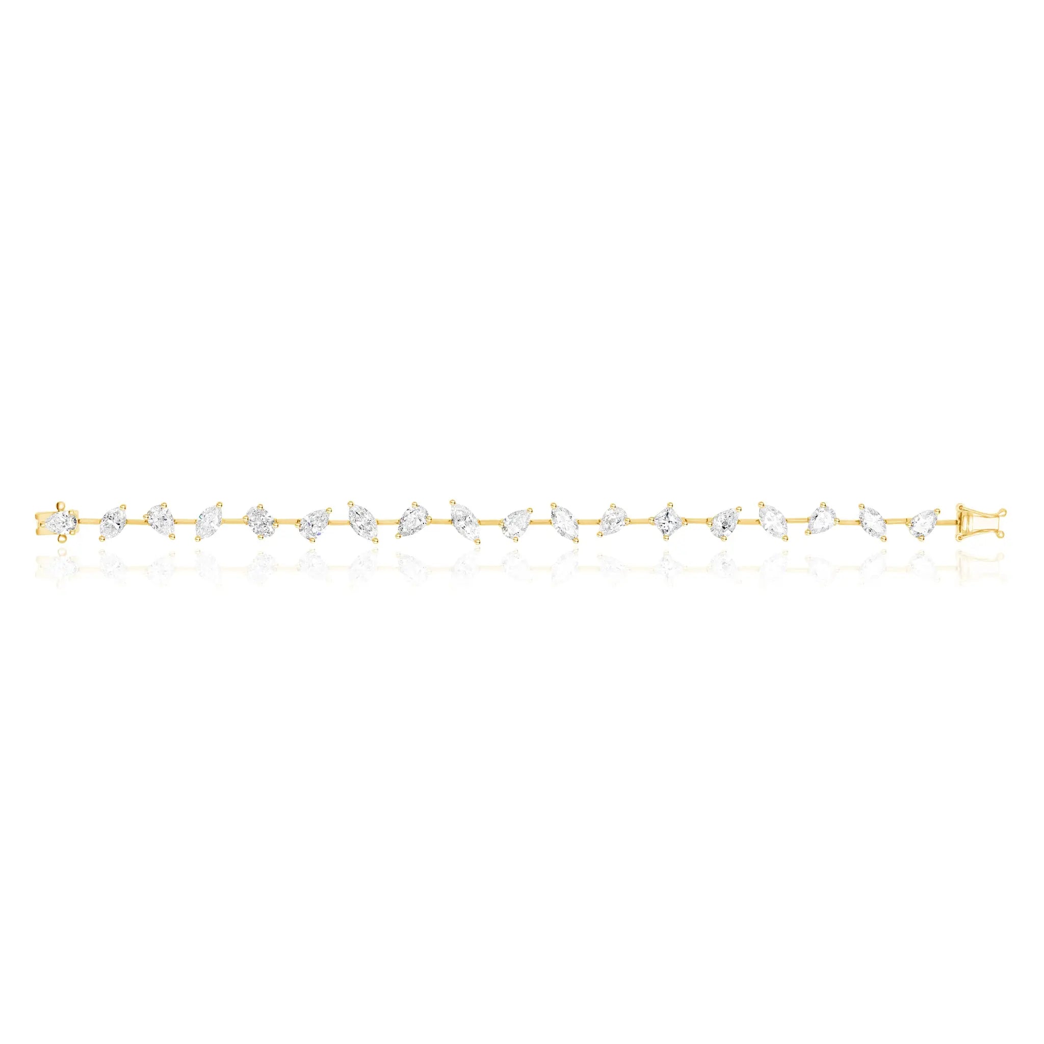 Pulseira Multiformato de Diamante-JJ Diamond
