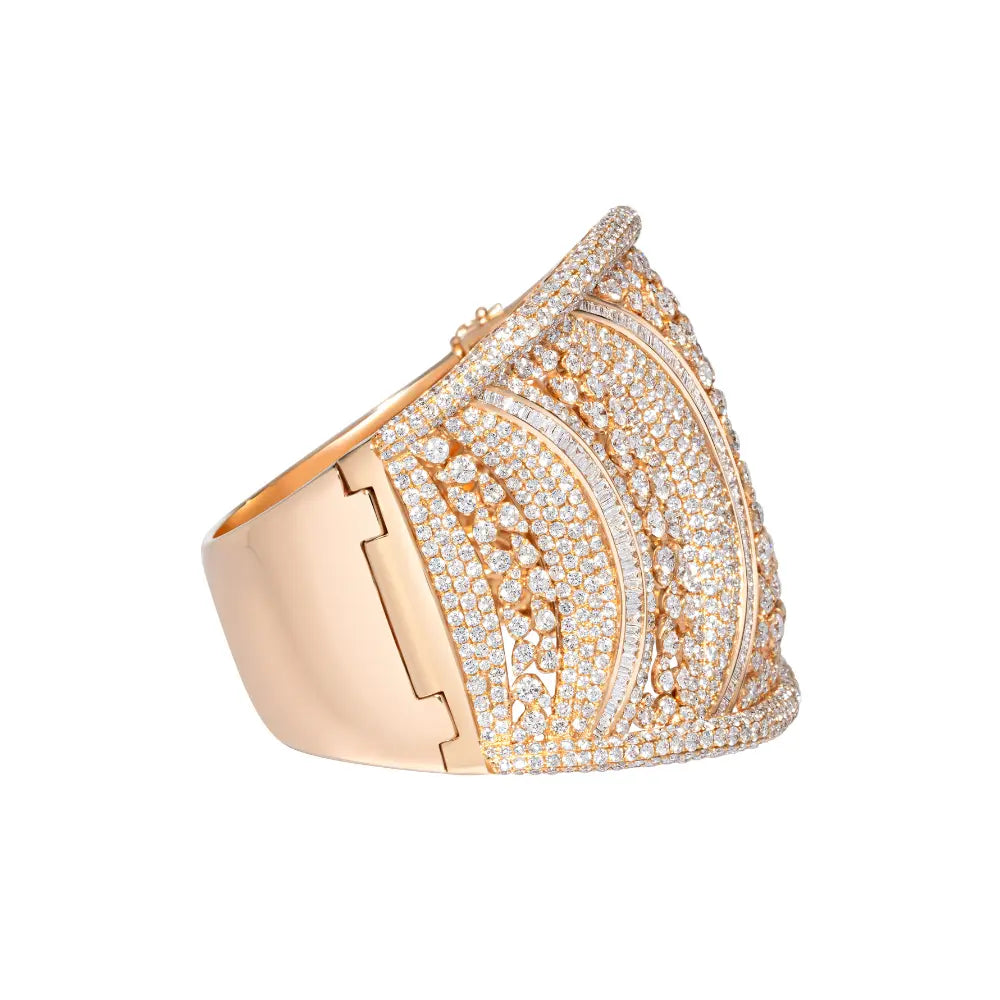 Bracelete de Diamante Pavê -JJ Diamond