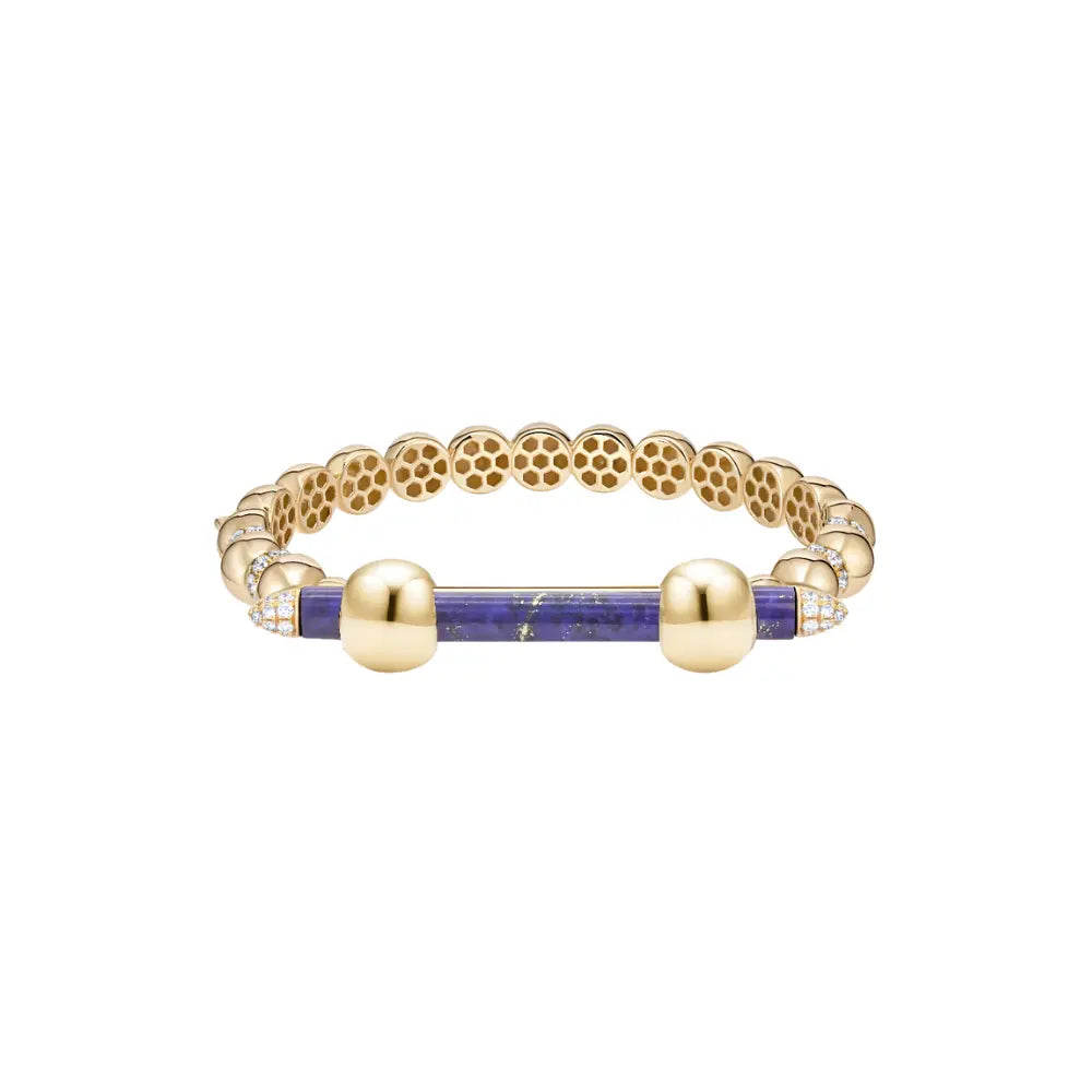 Bracelete de Ouro Amarelo-JJ Diamond