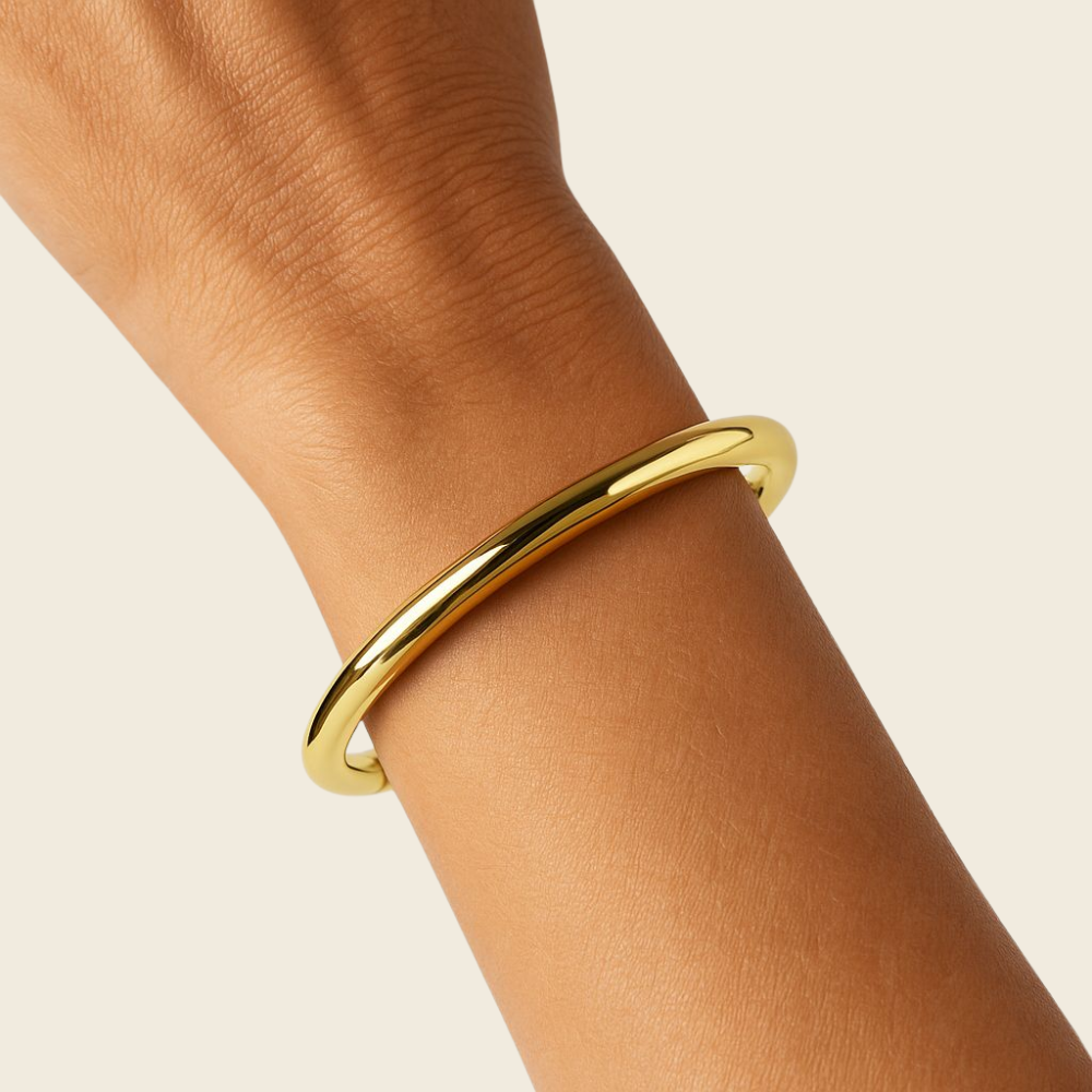 Pulseira Tubo em Ouro Amarelo
