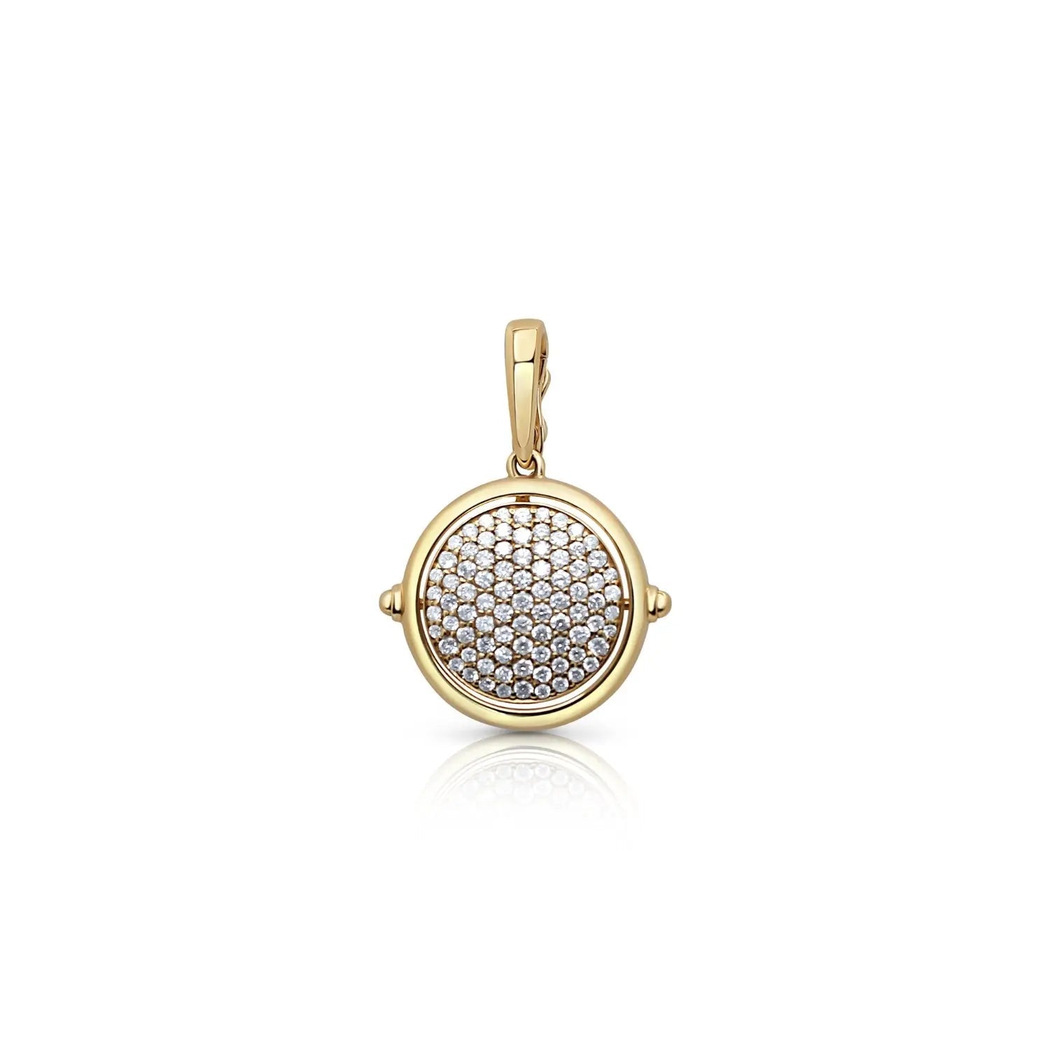  Pingente Disco Ball de Diamante-JJ Diamond