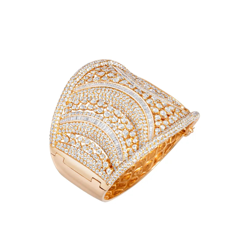Bracelete de Diamante Pavê -JJ Diamond